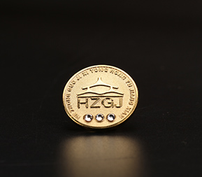 HZGJ-金銀紀(jì)念徽章定制